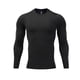 thumbnail image 2 of Jumpingount Ropa interior térmica, medias de secado rápido, chándal de baloncesto para hombre, Tops cálidos de manga larga, ropa deportiva, Camisetas Negro XXXL, 2 of 6