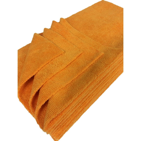 Detailer's Preference® Premium Ultrasonic Cut Cleaning Towels 350gsm 16 x 16in 12Pk