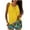 Yellow, variant on Ecqkame Womens Tankini Bathing Suits Two Piece Plus Size Swimsuits Tummy Control Swimwear with Boyshorts Blue C XXL