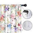 thumbnail image 4 of Blackout Kids Curtains,Pioneer Flower Floral Print Pattern Childrens Insulated Curtains Set Of 2,Bedroom Essentials,Toddler Room Decor 42"x63", 4 of 5