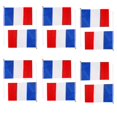 thumbnail image 3 of 12 Piezas Bandera Nacional Bandera Bandera Banderines Bandera . UU. Color de Del Iris Elección Hugo Bandera de Francia, 3 of 9