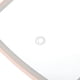 thumbnail image 3 of Espejo de maquillaje LED plegable con luz ajustable para mujer, espejo de tocador regulable, 3 of 5
