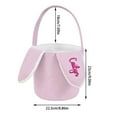 thumbnail image 3 of Custom Embroidered English Name Easter Handmade Cute Corduroy Hand Refer To The Picture To Choose The Font Style And Color, 3 of 9