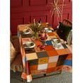 thumbnail image 3 of Fall Thanksgiving Plaid Decoration Tablecloth Rectangle Table Cover Perfect for Autumn Harvest Festival Party Kitchen Dinner Table Topper, 60x 102 Rectangle, Pumpkin & Fruits, 3 of 5