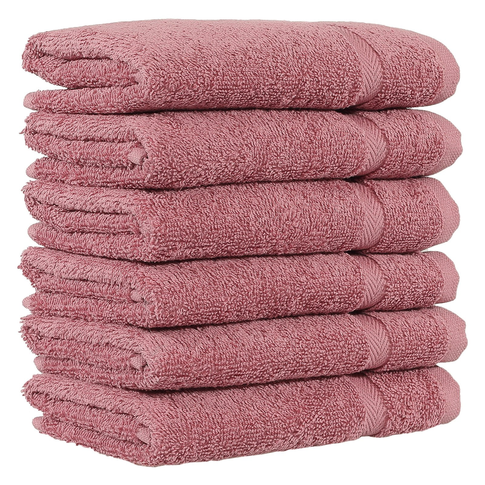 Linum Home Denzi Turkish Cotton Face Towels set of 6