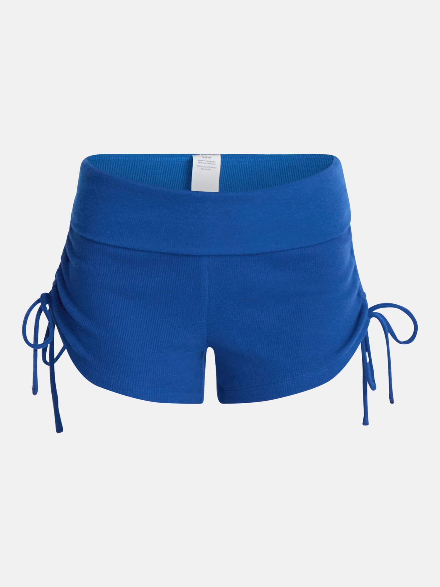 No Boundaries Waffle Knit Sleep Shorts, 2.5'' Inseam, Women’s and Women's Plus XS-2X