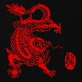 thumbnail image 3 of CafePress - Asian Dragon Kids Shirt - Dark T-Shirt Kids XS-XL, 3 of 4