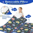 thumbnail image 3 of Pioneer Flower Floral Print Pattern Toddler Nap Mats for Kids Preschool,Sleeping Mat Bag or Kids,Toddler Sleeping Bag,Toddler Nap Mat or Daycare, 3 of 6