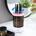 thumbnail image 4 of SUTENGDA Automatic Spinning Makeup Brush Cleaner Machine with USB Power  Large Capacity for  Brush Sizes  Compact Design for Travel  Includes Dustproof Storage & Drying Function - Model H, 4 of 5