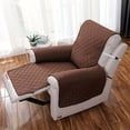 thumbnail image 2 of Waterproof Armchair Slipcover, Classic Style Polyester Sofa Protector, Machine Washable, Pet Friendly with Elastic Band Closure - Fits Recliner Chairs., 2 of 4