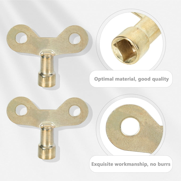 Radiator Bleed Key Sizes
