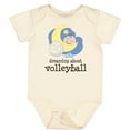 thumbnail image 3 of Inktastic Dreaming About Volleyball Boys or Girls Baby Bodysuit, 3 of 5