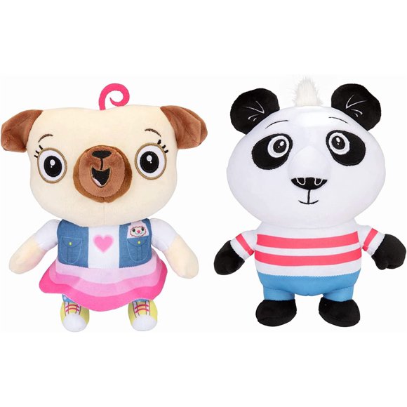 shiyou-Plush Nico and Chip Toys Best Buddies Official Licensed 8” Chip and Nico Stuffed Animal Toy Plush in 2-Pack Bundle