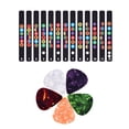 thumbnail image 2 of Amdohai Guitar Fretboard Stickers Colorful Fingerboard Sticker Note Decals for 6 String Acoustic Electric Guitars Beginners Practice Assistant Tool with 5pcs Guitar Picks, 2 of 8