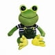 thumbnail image 1 of Muñeca de peluche con forma de rana bonita con ojos grandes y traje a rayas de 40 cm, 1 of 2