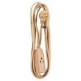 SlimLine 2255 Flat Plug Extension Cord, 3Wire, 13Foot, Beige