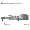 thumbnail image 2 of Tricombo Supra Parrilla con campana básica y horno empotrable en acero inoxidable SUPRA, 2 of 8