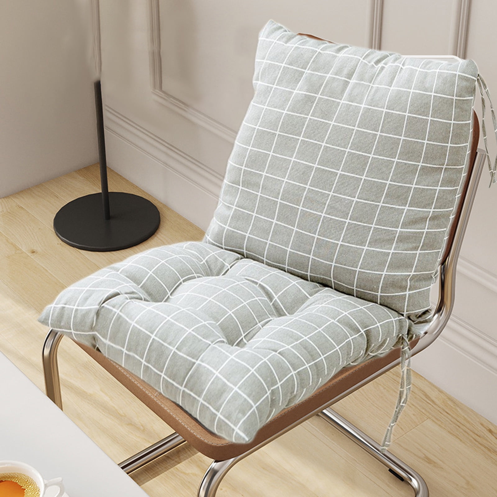 Nkmbld Outdoor Patio Chair Cushions Set, Waterproof and Fade Resistant Seat Cushion for Patio Furniture Chair Pads, Home Decor, Machine Washable