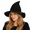 Knitted Witch Hat, variant on Women’s Knitted Witch Hat - Black Cozy Pointed Hat for Halloween, Fall Festivals, Costume Parties & Everyday Autumn Wear (Black)