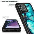 thumbnail image 4 of Nagebee Phone Case Compatible for Motorola Moto G Stylus 5G (2023) with [Built-in Screen Protector], Full-Body Protective Shockproof Rugged Bumper Cover, Impact Resist Durable Case (Butterfly), 4 of 6