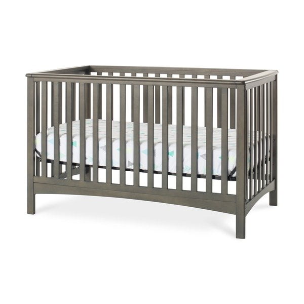 London 4 In 1 Convertible Baby Crib In Dapper Gray By Forever