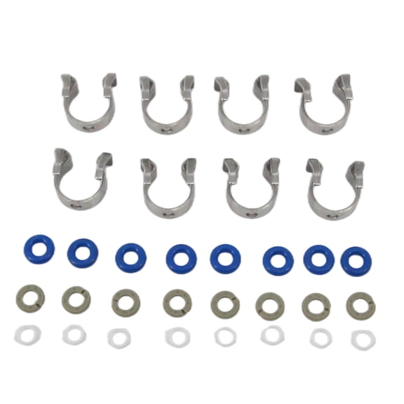 8PCS Fuel Injectors Repair Seal Kit for Range Rover fit Jaguar 5.0L 0261500105