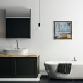 thumbnail image 3 of Stupell Industries Relájate con Baño Floral Bath & Laundry Painting Brown Floater Framed Art Print Wall Art, 18 x 18, 3 of 10