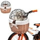 thumbnail image 1 of Cesta de Bicicleta para Perros Cesta Tejida Delantera de Bicicleta para Gatos Cesta de Bicicleta Tejida de Sauce Cesta Transportadora de Mascotas para Perros Cachorros y Gatos ANGGREK Otros, 1 of 8