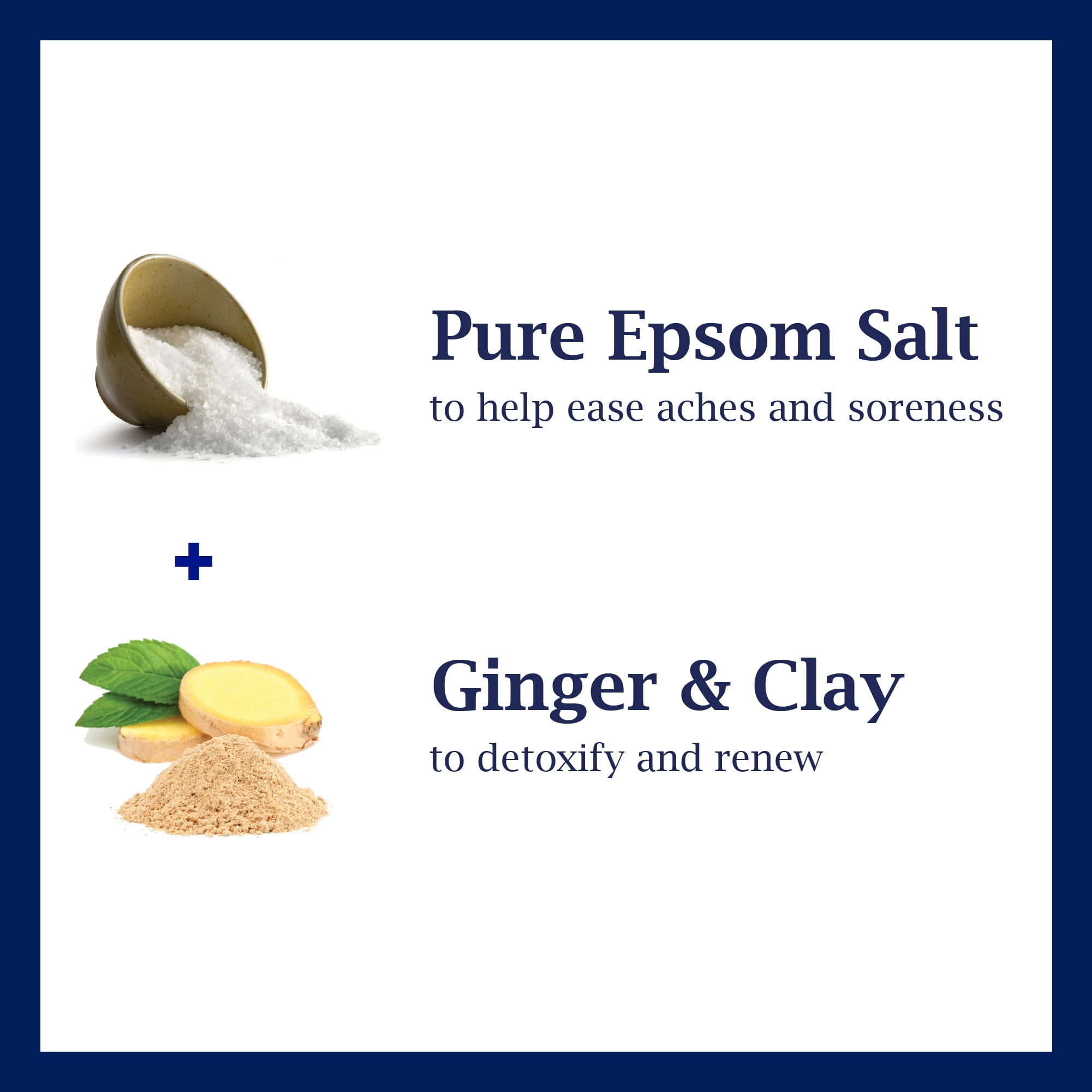 Dr Teal's Body Wash with Pure Epsom Salt, Detoxify & Energize with Ginger & Clay, 24 fl oz