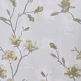 thumbnail image 5 of Madison Park Modern Floral Printed Burnout Shower Curtain with Yellow MP70-7482, 5 of 5