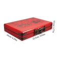 thumbnail image 3 of MasteelfCA Wooden Mahjong Box Retro Mahjong Case Handheld Mahjong Box Mahjong Packing Gift Box, 3 of 9