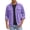 Purple, variant on Tshirts Shirts for Men Jacquard Pattern Casual with Chest Pocket Comfortable Breathable Long Sleeve Tops