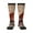 3 Black, variant on Coffee Beans Chocolate Splash Print Compression Socks for Both Men And Women for Running, Travel, Flight, Nurse