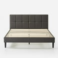 thumbnail image 3 of Zinus Lottie 35 inch Upholstered Platform Bed Frame, 3 of 9