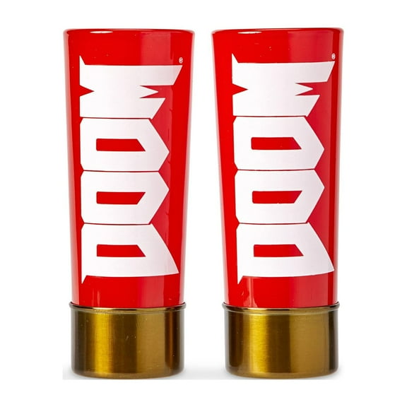 DOOM Shotgun Shell 2oz Shot Glasses | Set of 2