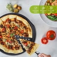 thumbnail image 5 of Professional Pans, Nonstick Coating Crispy Crust Pizza Pan For Oven Baking Supplies, Air Circulation Pizza Baking Pan With Holes, 14 Inch Diameter For Home Kitchen, 5 of 5