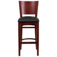 thumbnail image 4 of Flash Furniture Lacey 43.5" Upholstered Restaurant Bar Stool in Black, 4 of 4