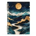 thumbnail image 7 of FORMRS 1-Subject Spiral Notebook 8" x 5" College Ruled 60 Refillable Sheet A5 Hard Cover, Green Mountains, 7 of 7