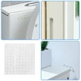 thumbnail image 4 of FENGGUIQU Clear Silicone Cabinet Door Bumpers with Self-Adhesive Pads for Noise Reduction and Wall, 4 of 6