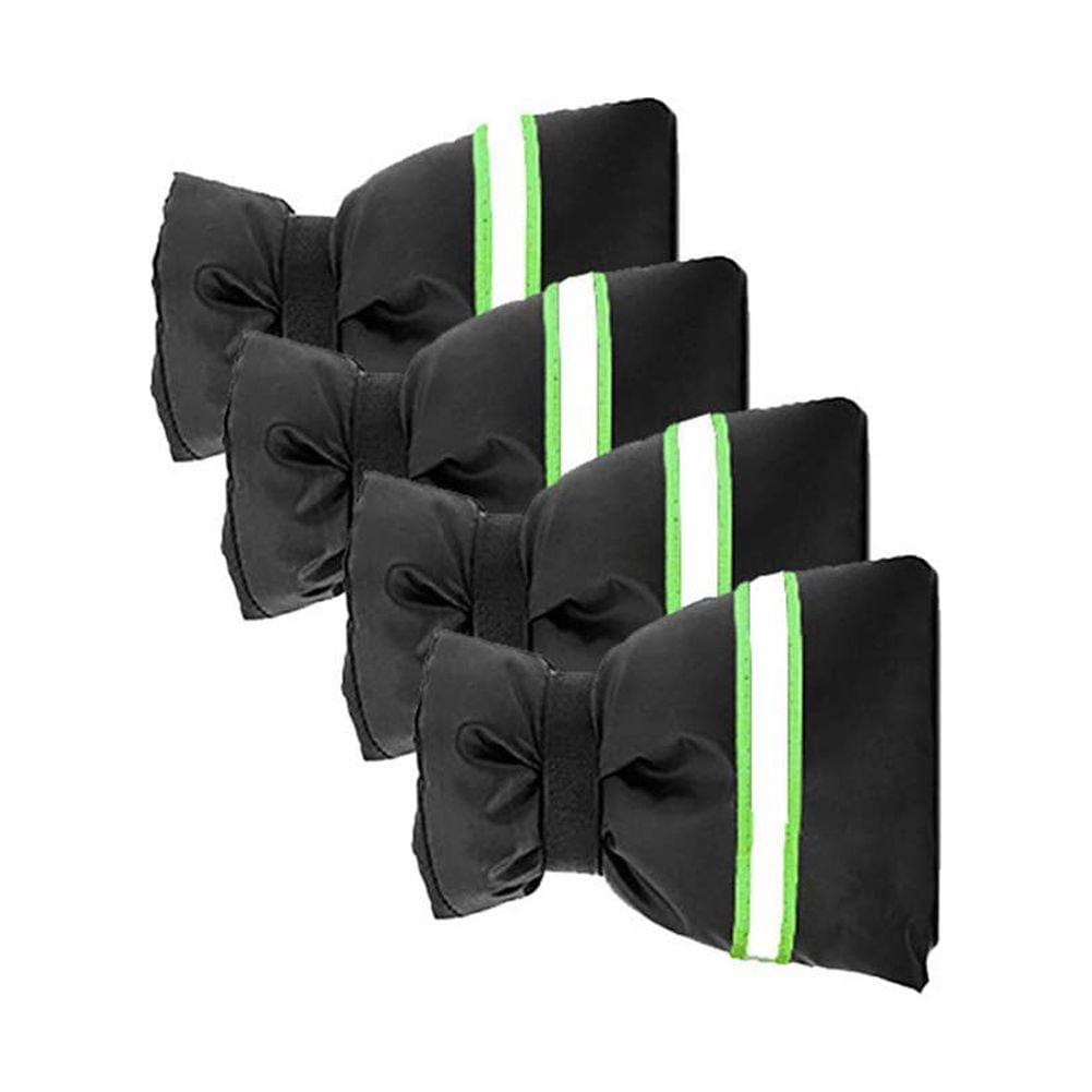Kepooman 5 Pieces Outside Waterproof Thermal Hose Spigot Cover for Winter Freeze Protection, Green Kepooman 5 Pieces Outside Waterproof Thermal Hose Spigot Cover for Winter Freeze Protection, Green