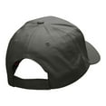 thumbnail image 4 of Love Struck Embroidered Solid Low Profile Cap - Charcoal OSFM, 4 of 5