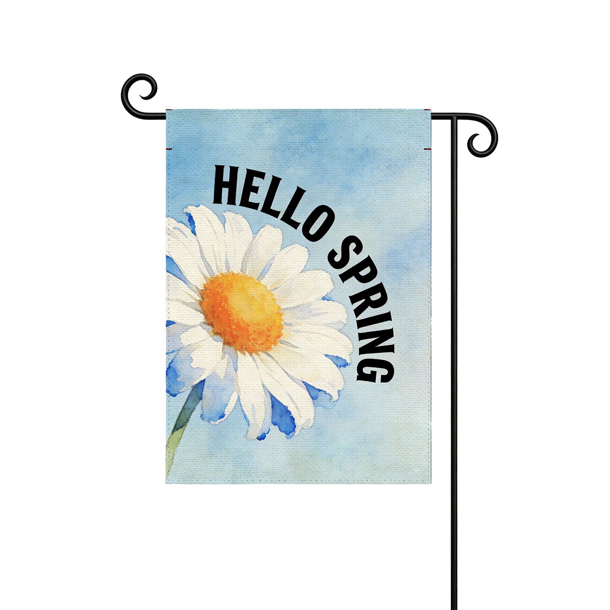 Welcome Garden Flags for Outside 12.5 x 18 Inch Double Sided Burlap Retro Sunset Mountain Yard Flags Rustic Farmhouse Patio Porch Decor