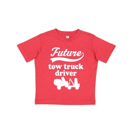 

Inktastic Future Tow Truck Driver Childs Gift Gift Toddler Boy Girl T-Shirt