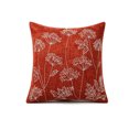 thumbnail image 2 of Byndra Wildflower Embroidery Pillow Covers, 18 x 18 Inch Polyester Chenille Cushion Cases, Floral Sofa Pillow Covers for Farmhouse Living Room, Home Closet and Travel Storage, 2 of 7