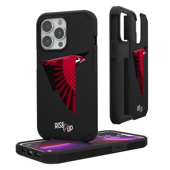 Keyscaper Black Atlanta Falcons iPhone Rugged Case