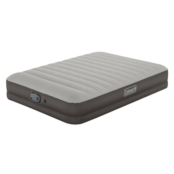 Coleman AlwayzAire Tough Guard Air Mattress Queen 14" with Rechargeable Dual Pump
