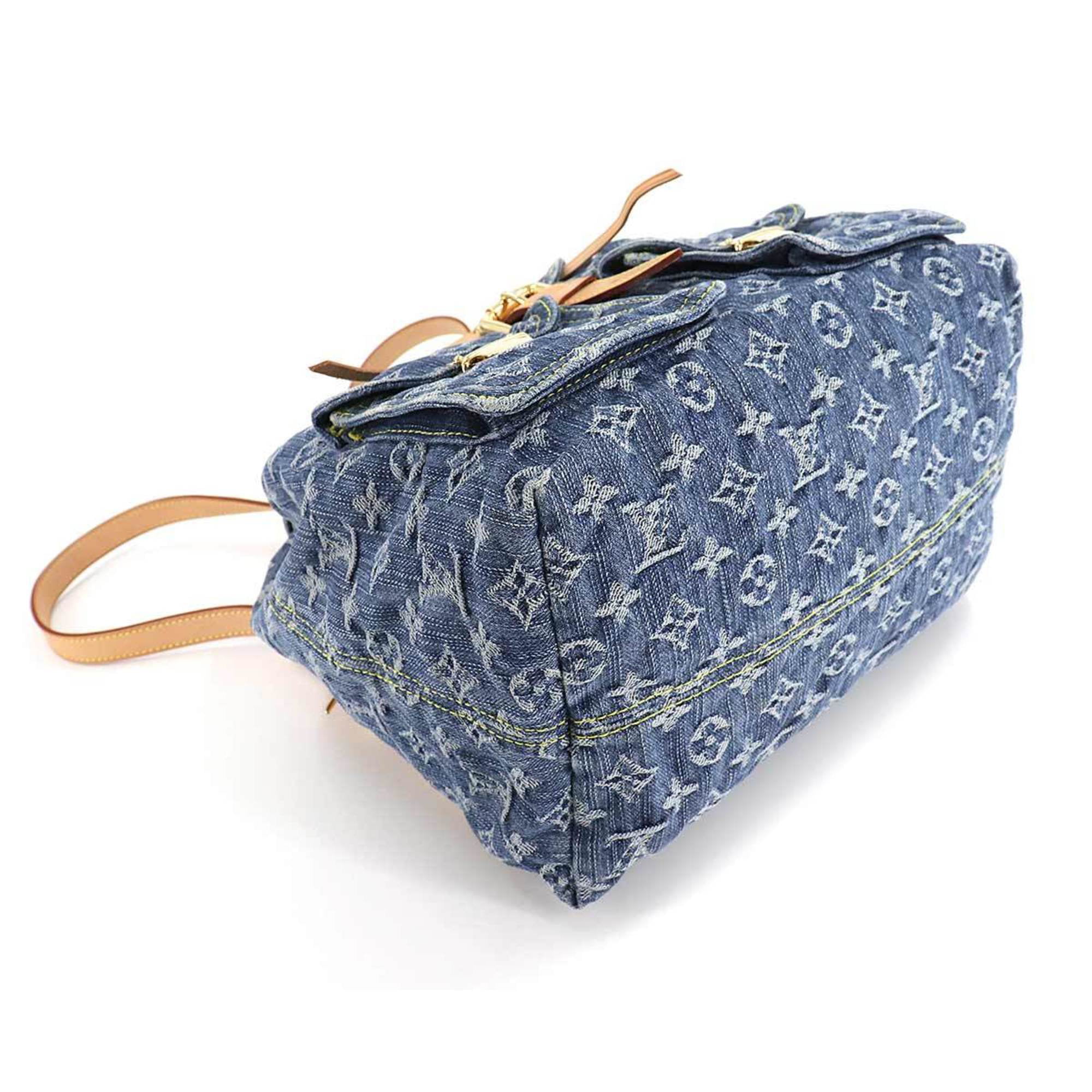 Louis Vuitton Monogram Denim Mini Backpack Sac A Dos PM 6LVJ1020