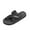 Black, variant on Sandals for Women 2026 Fashion Women Casual Round Head Comfy Slippers Beach Casual Slipsole Shoes