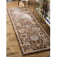 thumbnail image 5 of Unique Loom Amelia Tradition Rug, Brown (2' 7 x 10' 0), 5 of 8