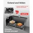 thumbnail image 2 of Aluminum Camping Stove Windscreen,Lightweight Foldable Outdoor Wind Blocker Gas Stove Windshield Wind Screen with Storage Bag for Camping,Glamping,Hiking,Picnic,Backpacking,Cooking,Fishing, 2 of 7